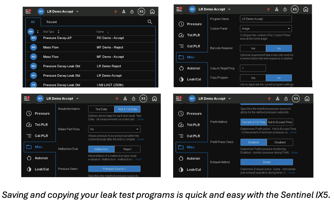 センセンページ Four Simple Steps to Setting Up a Leak Test